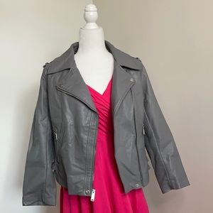 BCBgeneratiom Leather Motto Jacket